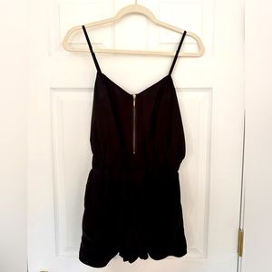 Lucca Couture Zippered Romper